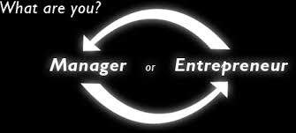 Comparison Manager vs Entrepreneur